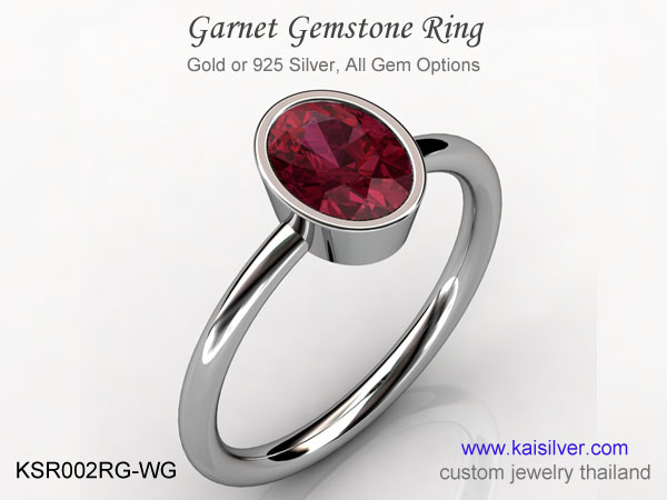 garnet ring