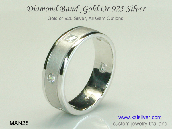 diamond wedding band