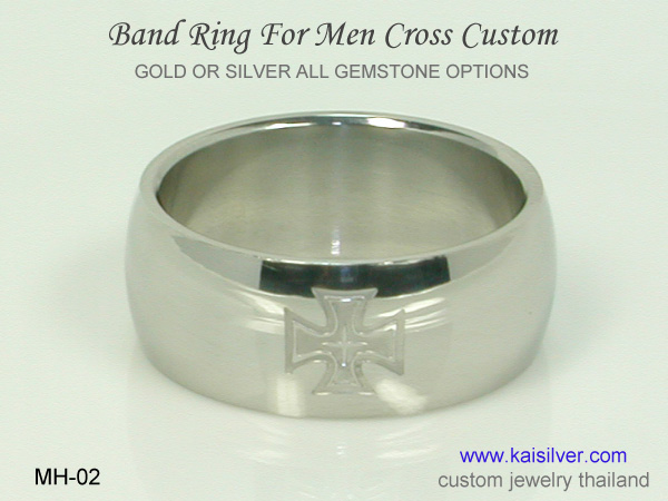 etching a wedding band ring