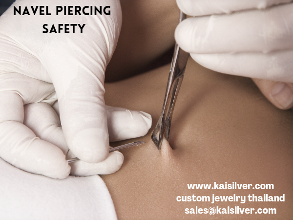 navel piercing importance of safety