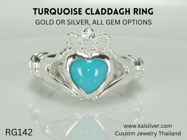 claddagh ring made to order