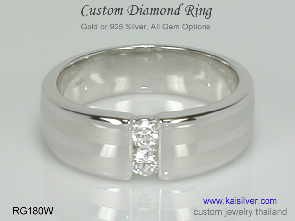 diamond gold ring