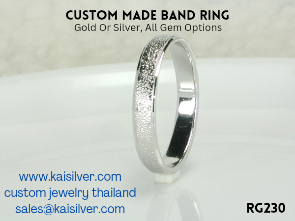 gold bands custom made